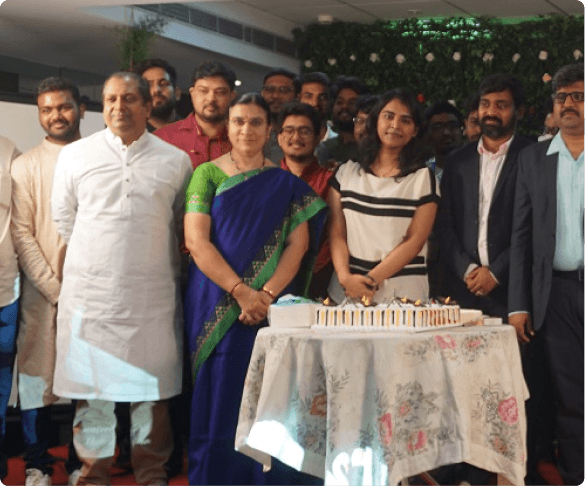 Hansa family anniversary and cake cutting ceremony